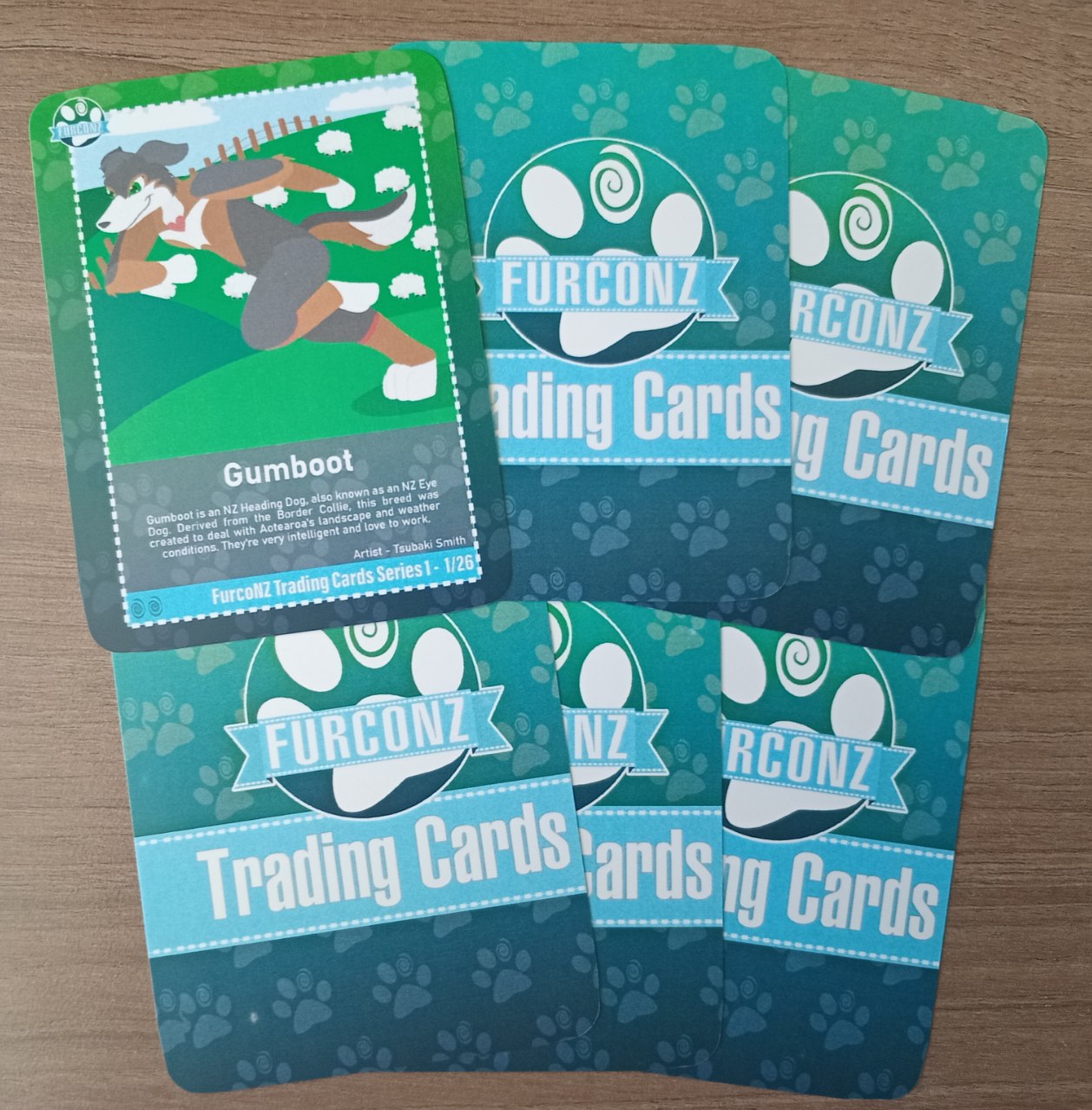 Trading Card 6pack Booster