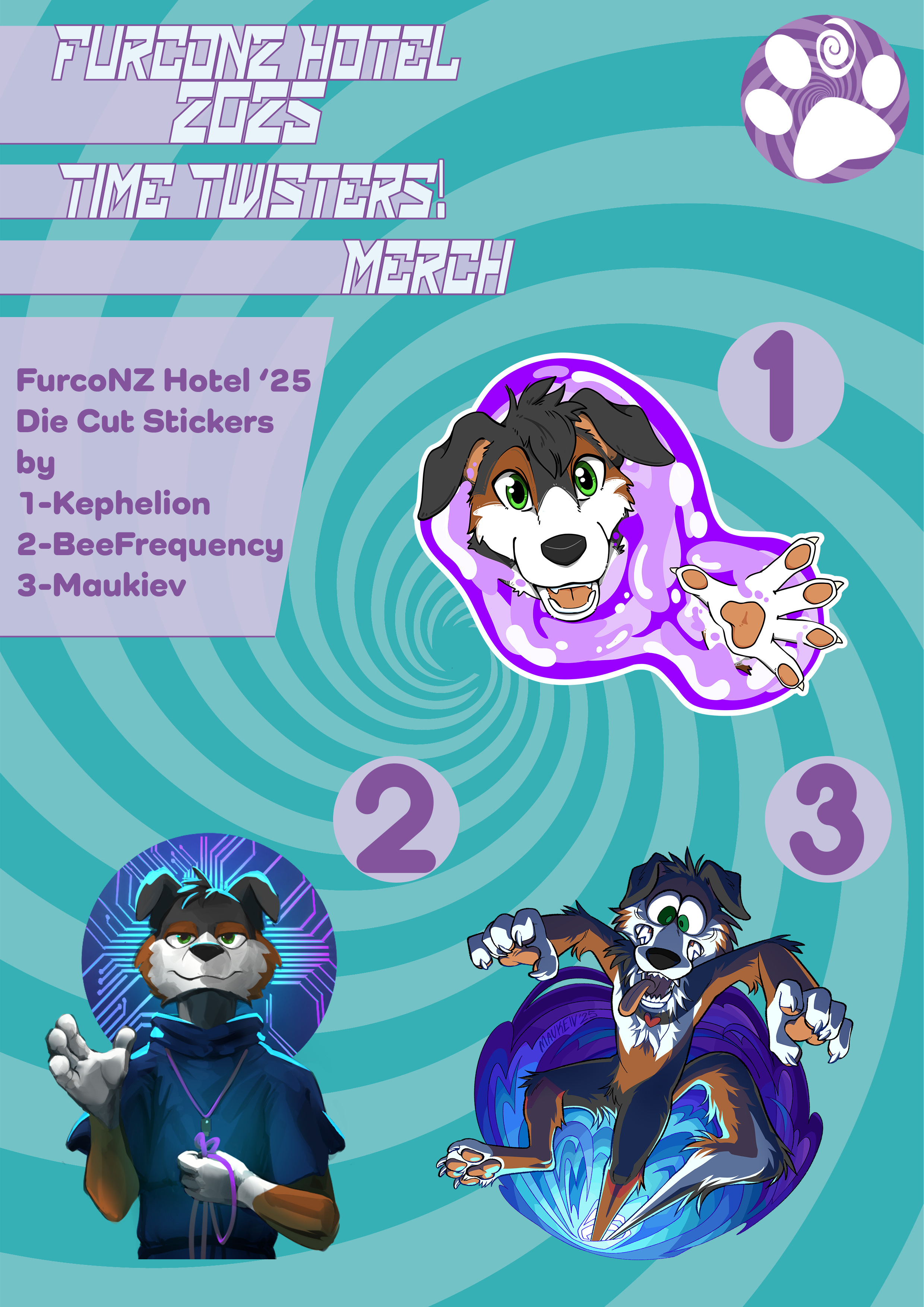 Hotel 2025 Stickers